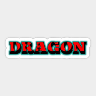 Dragon Sticker